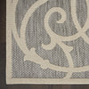 Nourison Cozumel CZM04 Grey Area Rug Detail Image