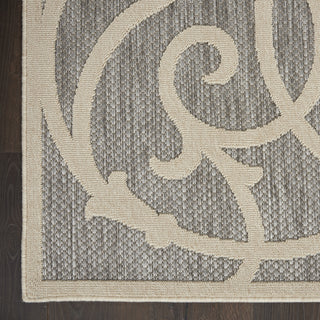 Nourison Cozumel CZM04 Grey Area Rug Detail Image