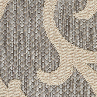Nourison Cozumel CZM04 Grey Area Rug Swatch Image