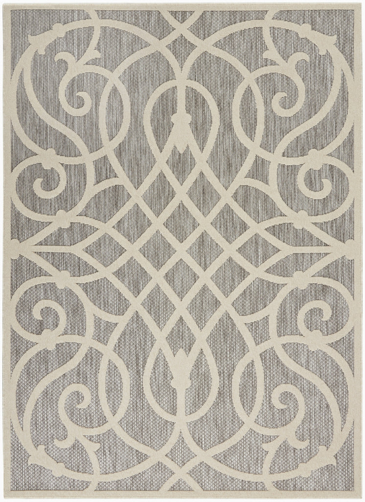 Nourison Cozumel CZM04 Grey Area Rug main image
