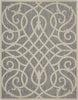 Nourison Cozumel CZM04 Grey Area Rug Main Image