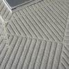 Nourison Cozumel CZM05 Light Grey Area Rug Corner Image