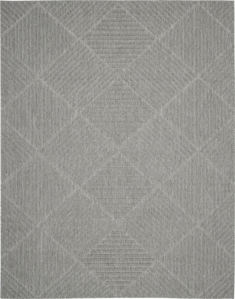 Nourison Cozumel CZM05 Light Grey Area Rug main image