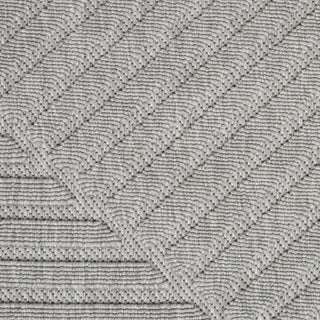 Nourison Cozumel CZM05 Light Grey Area Rug Swatch Image