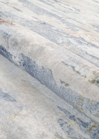 Couristan Dreamscape Horizon Blue/Ivory Area Rug Detail Image