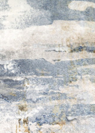 Couristan Dreamscape Horizon Blue/Ivory Area Rug Pile Image
