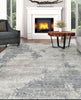 Couristan Dreamscape Watercolors Ivory/Grey Area Rug Lifestyle Image Feature