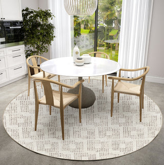 Dalyn Delano DA1 Ivory Area Rug 