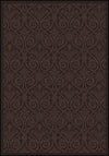 Joy Carpets Any Day Matinee Damascus Brown Area Rug