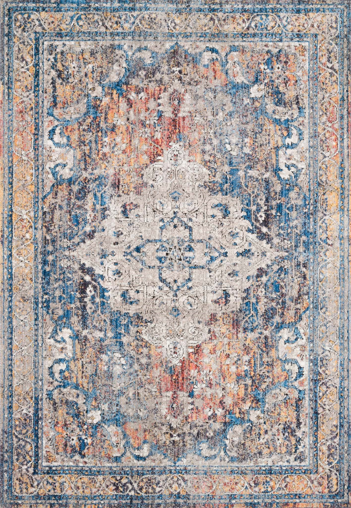 Loloi II Dante DN-04 Multi/Stone Area Rug main image