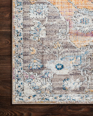 Loloi II Dante DN-06 Natural/Sunrise Area Rug Corner Image