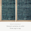 Loloi Daphne DAP-03 Aqua/Blue Area Rug Lifestyle Image Feature