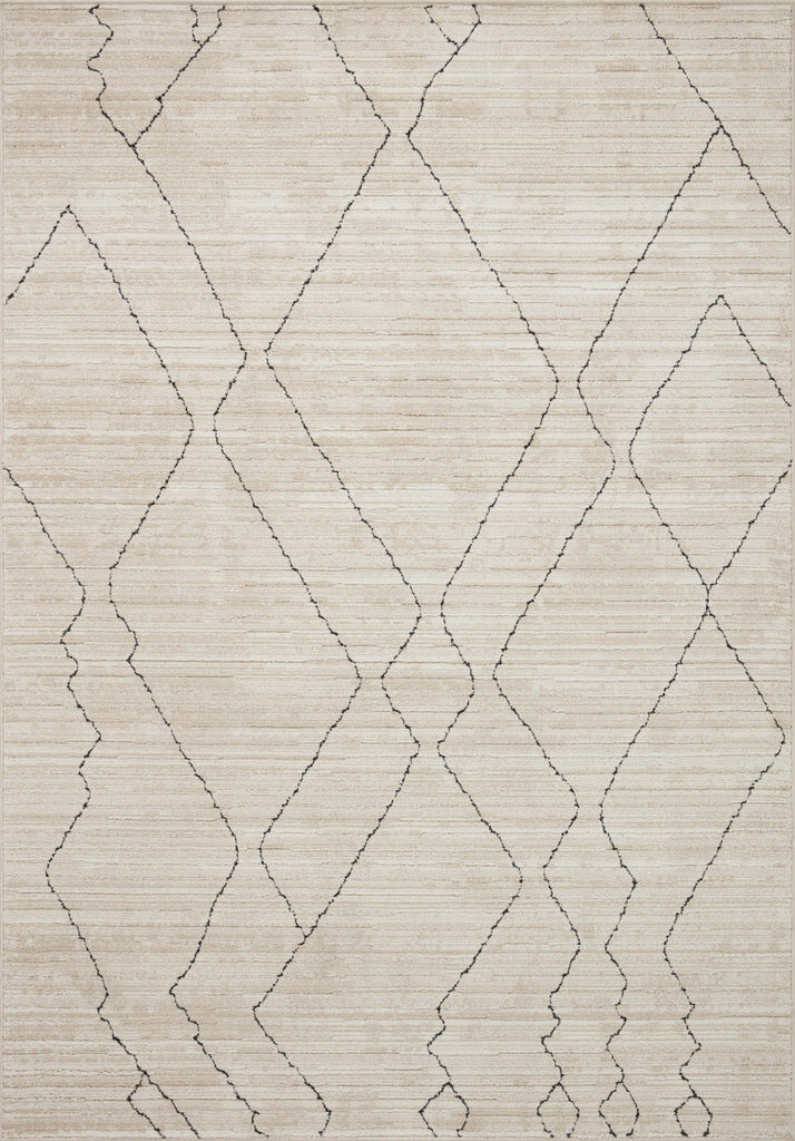 Loloi II Darby DAR-03 Sand/Charcoal Area Rug