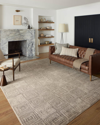 Loloi II Darby DAR-05 Beige/Grey Area Rug Lifestyle Image Feature