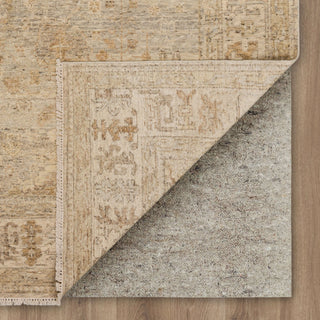 Karastan Sundar Dayalu Silver Area Rug Back Image