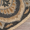 LR Home Dazzle 54062 Black Area Rug Angle Image