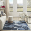 Nourison Daydream DDR02 Navy Blue Area Rug by Inspire Me! Home D�cor Room Image Feature