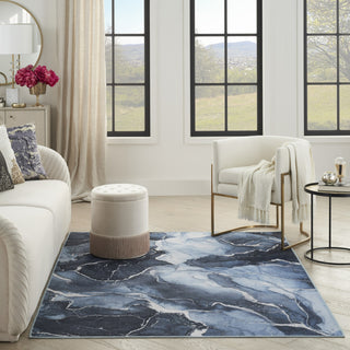 Nourison Daydream DDR02 Navy Blue Area Rug by Inspire Me! Home D�cor Room Image Feature
