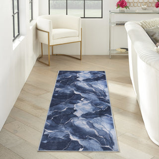Nourison Daydream DDR02 Navy Blue Area Rug by Inspire Me! Home D�cor Corner Image