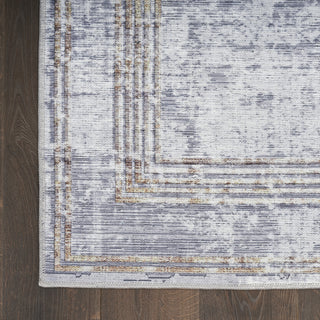 Nourison Daydream DDR03 Silver Area Rug by Inspire Me! Home D�cor Detail Image