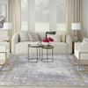 Nourison Daydream DDR03 Silver Area Rug by Inspire Me! Home D�cor Room Image Feature