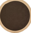 Colonial Mills Dolce Bordered Doormats DE16 Toasted Brown