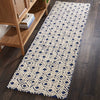 Nourison Deco Mod DEC02 Navy/Ivory Area Rug Corner Image