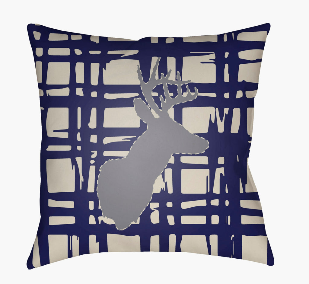 Livabliss Deer DEER-002 Navy Blue main image