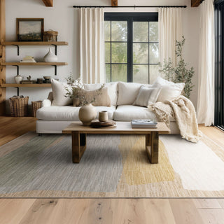 Karastan Persepolis Dahab Beige Area Rug Lifestyle Image Feature