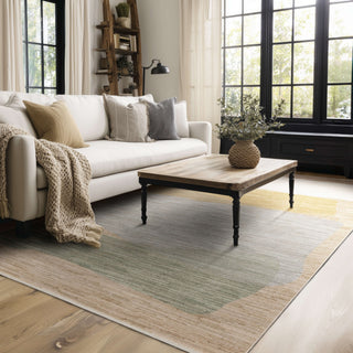 Karastan Persepolis Dahab Beige Area Rug Lifestyle Image Feature