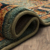 Karastan Spice Market Deir Aquamarine Area Rug Detail Image