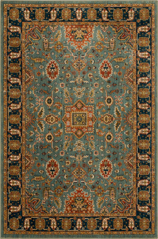 Karastan Spice Market Deir Aquamarine Area Rug Main Image