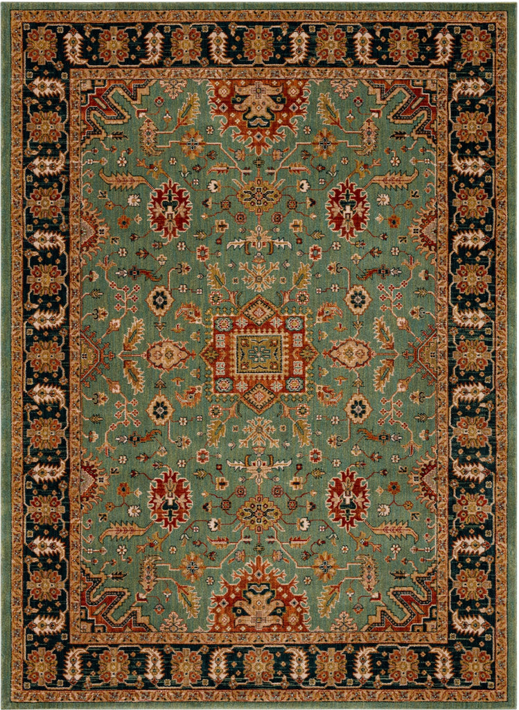 Karastan Spice Market Deir Aquamarine Area Rug main image