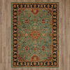Karastan Spice Market Deir Aquamarine Area Rug Main Image