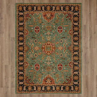 Karastan Spice Market Deir Aquamarine Area Rug Main Image