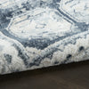 Nourison Dekor DEK01 Grey Navy Area Rug Detail Image