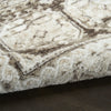 Nourison Dekor DEK01 Ivory Brown Area Rug Detail Image