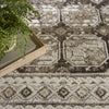 Nourison Dekor DEK01 Ivory Brown Area Rug Texture Image