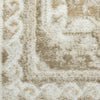 Nourison Dekor DEK01 Ivory Taupe Area Rug Corner Image
