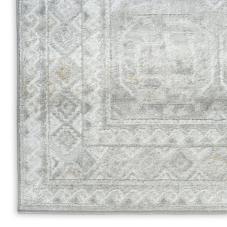 Nourison Dekor DEK01 Grey Area Rug Texture Image