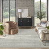 Nourison Dekor DEK01 Ivory Beige Area Rug Room Image Feature