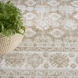Nourison Dekor DEK02 Cream Beige Area Rug Texture Image