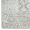 Nourison Dekor DEK02 Grey Area Rug Corner Image