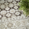 Nourison Dekor DEK02 Ivory Brown Area Rug Texture Image