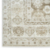 Nourison Dekor DEK02 Ivory Taupe Area Rug Corner Image