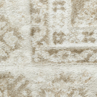 Nourison Dekor DEK02 Ivory Taupe Area Rug Corner Image