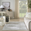 Nourison Dekor DEK02 Grey Area Rug Room Image Feature