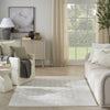 Nourison Dekor DEK02 Ivory Beige Area Rug Room Image Feature