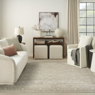 Nourison Dekor DEK03 Cream Beige Area Rug Swatch Image