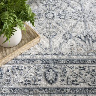 Nourison Dekor DEK03 Grey Navy Area Rug Texture Image